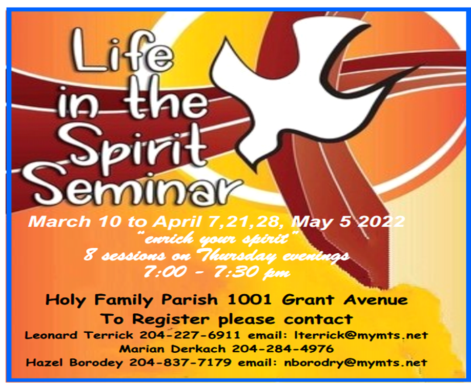 Life in  the Spirit Seminar